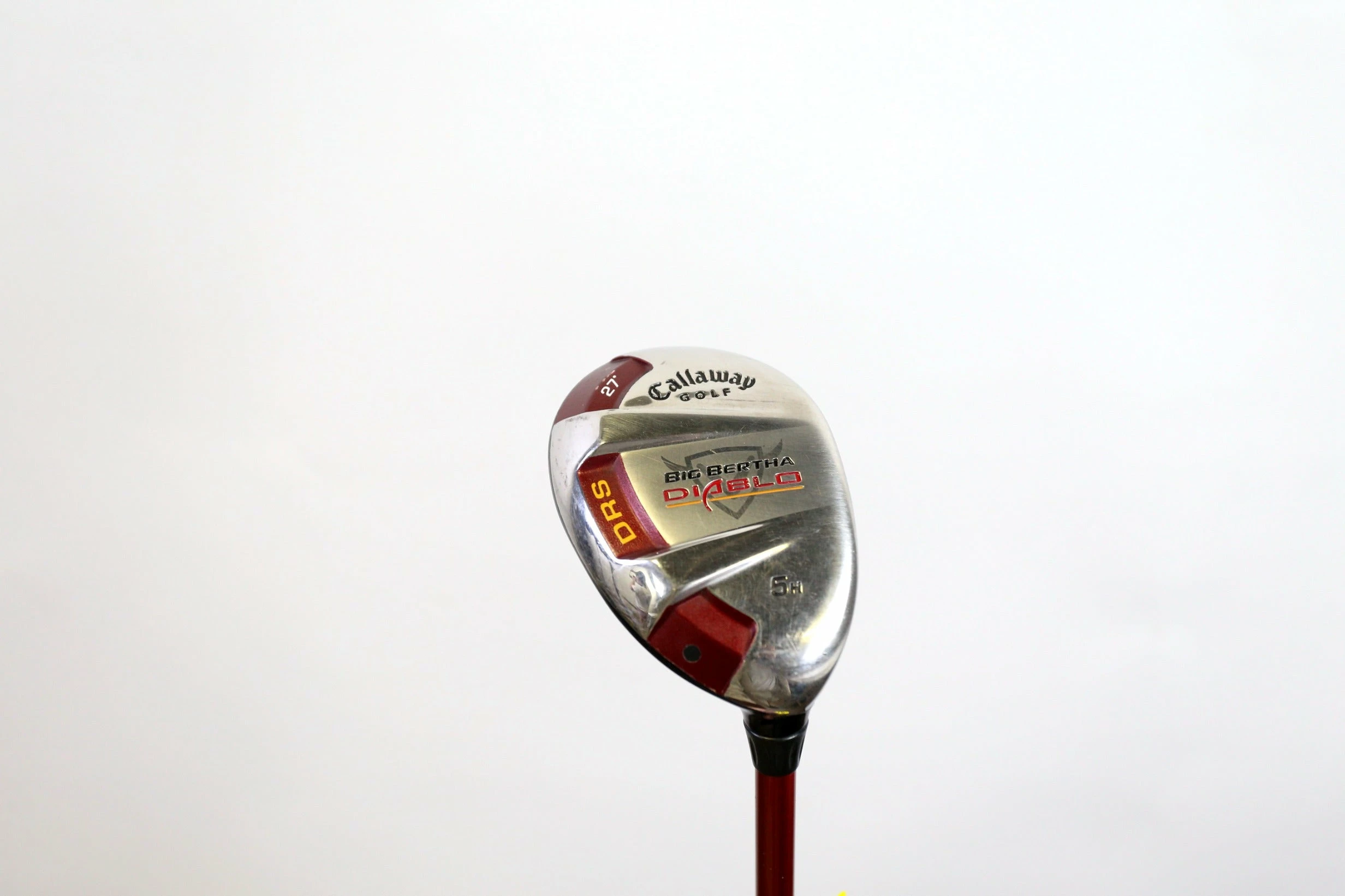 Callaway Big Bertha Diablo 5 Hybrid 27* RH 40.25 In Callaway Graphite Regular 1 Callaway Big Bertha Diablo 5 Hybrid 27* RH 40.25 In Callaway Graphite Regular