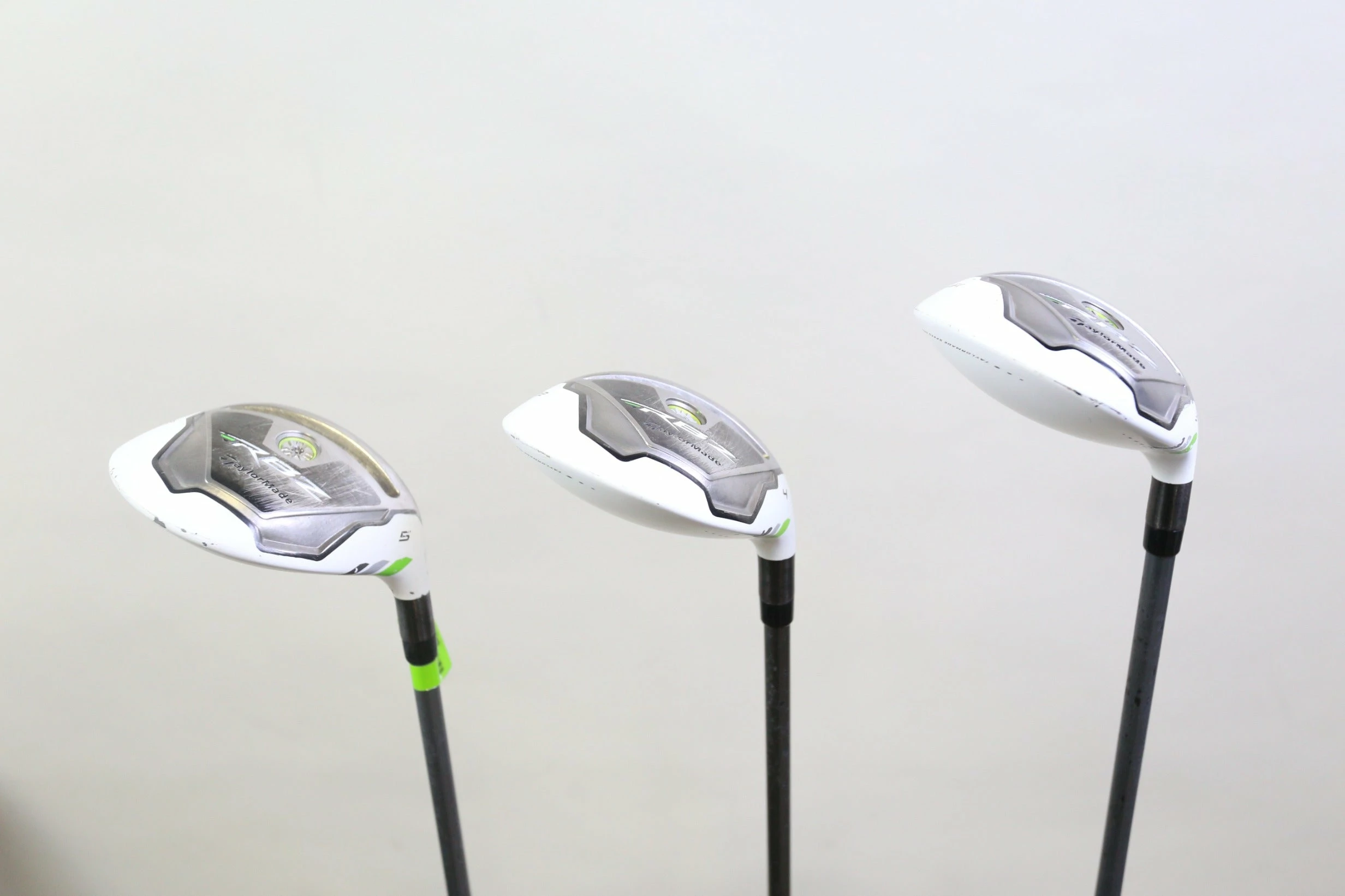 TaylorMade RocketBallz 3-5 Hybrid Set RH Graphite Shafts Stiff Flex 4 TaylorMade RocketBallz 3-5 Hybrid Set RH Graphite Shafts Stiff Flex - Image 4