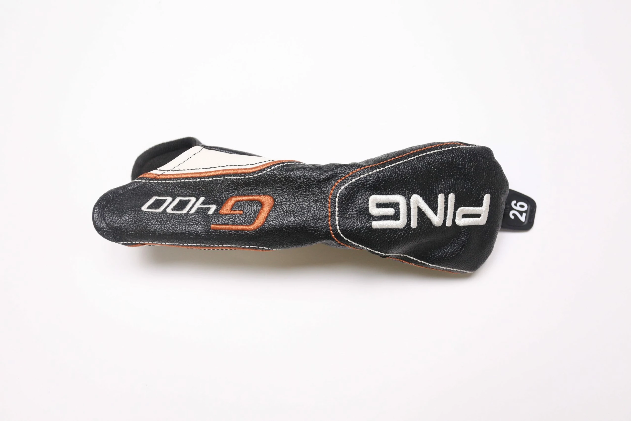 Ping G400 Hybrid Headcover Only Black Very Good Condition 4 Ping G400 Hybrid Headcover Only Black Very Good Condition - Image 4