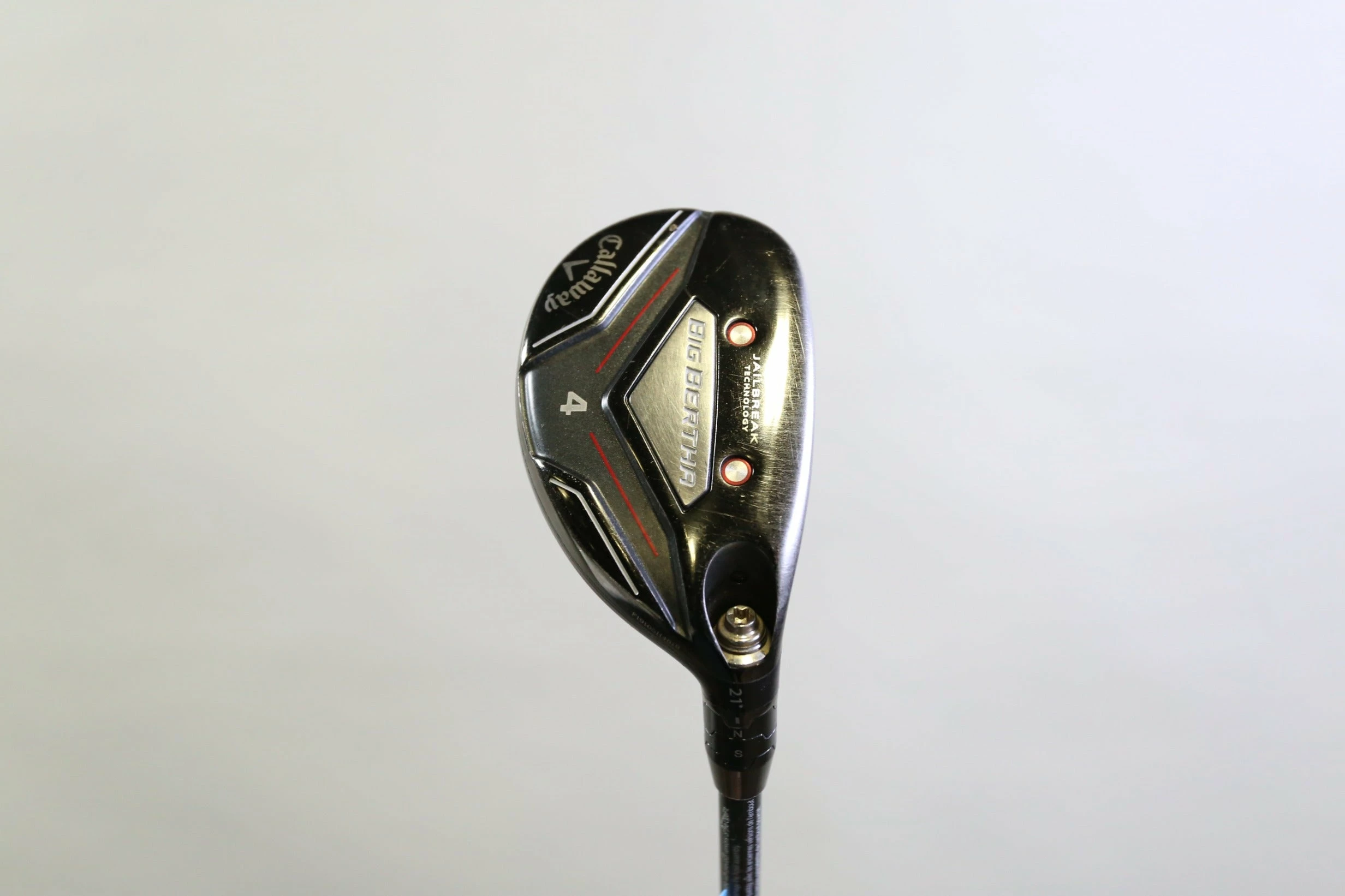 Callaway Big Bertha 2019 4 Hybrid 21* RH 39.5 In Graphite Shaft Regular Flex 1 Callaway Big Bertha 2019 4 Hybrid 21* RH 39.5 In Graphite Shaft Regular Flex