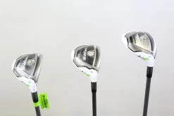 TaylorMade RocketBallz 3-5 Hybrid Set RH Graphite Shafts Stiff Flex