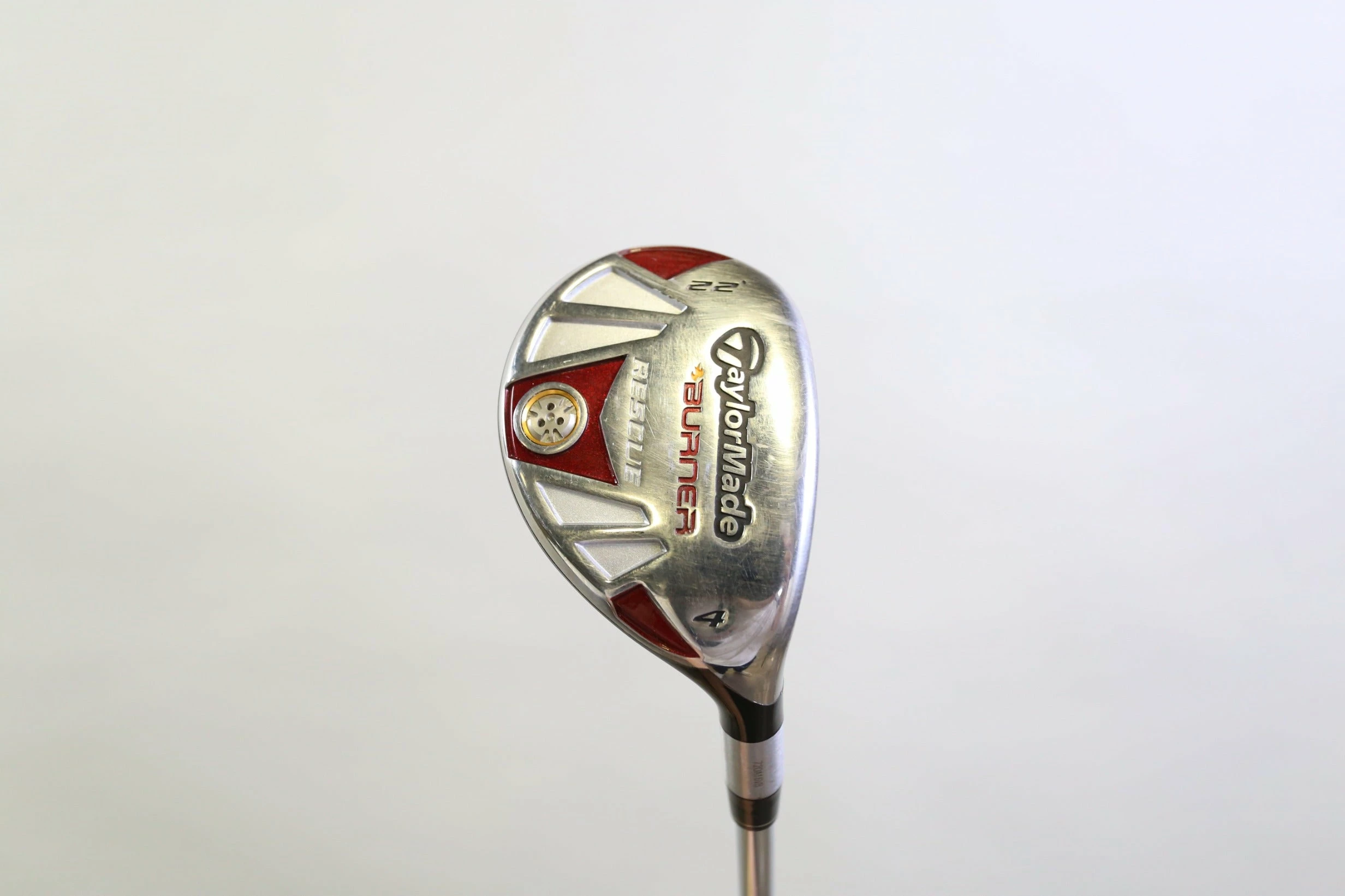 TaylorMade Burner Rescue 4 Hybrid 22* RH 39.25 In Steel Shaft Stiff Flex 1 TaylorMade Burner Rescue 4 Hybrid 22* RH 39.25 In Steel Shaft Stiff Flex