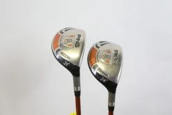Ping G10 3, 4 Hybrid Set RH TFC 129 Graphite Shafts Regular Flex