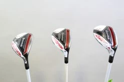 TaylorMade AeroBurner Rescue 4, 5, 6 Hybrid Set RH Graphite Shafts Ladies Flex