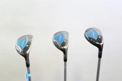 Callaway Rogue 24*, 27* & 30* Hybrid Set RH Aldila Quaranta Shafts Ladies
