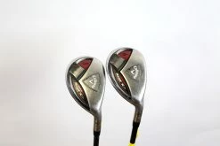 Callaway RAZR X HL 24*, 27* Hybrid Set RH Graphite Shaft Regular Flex