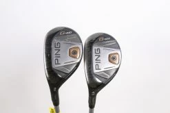 LEFTY Ping G400 3, 4 Hybrid Set Fujikura Vista Pro Graphite Shaft Regular Flex