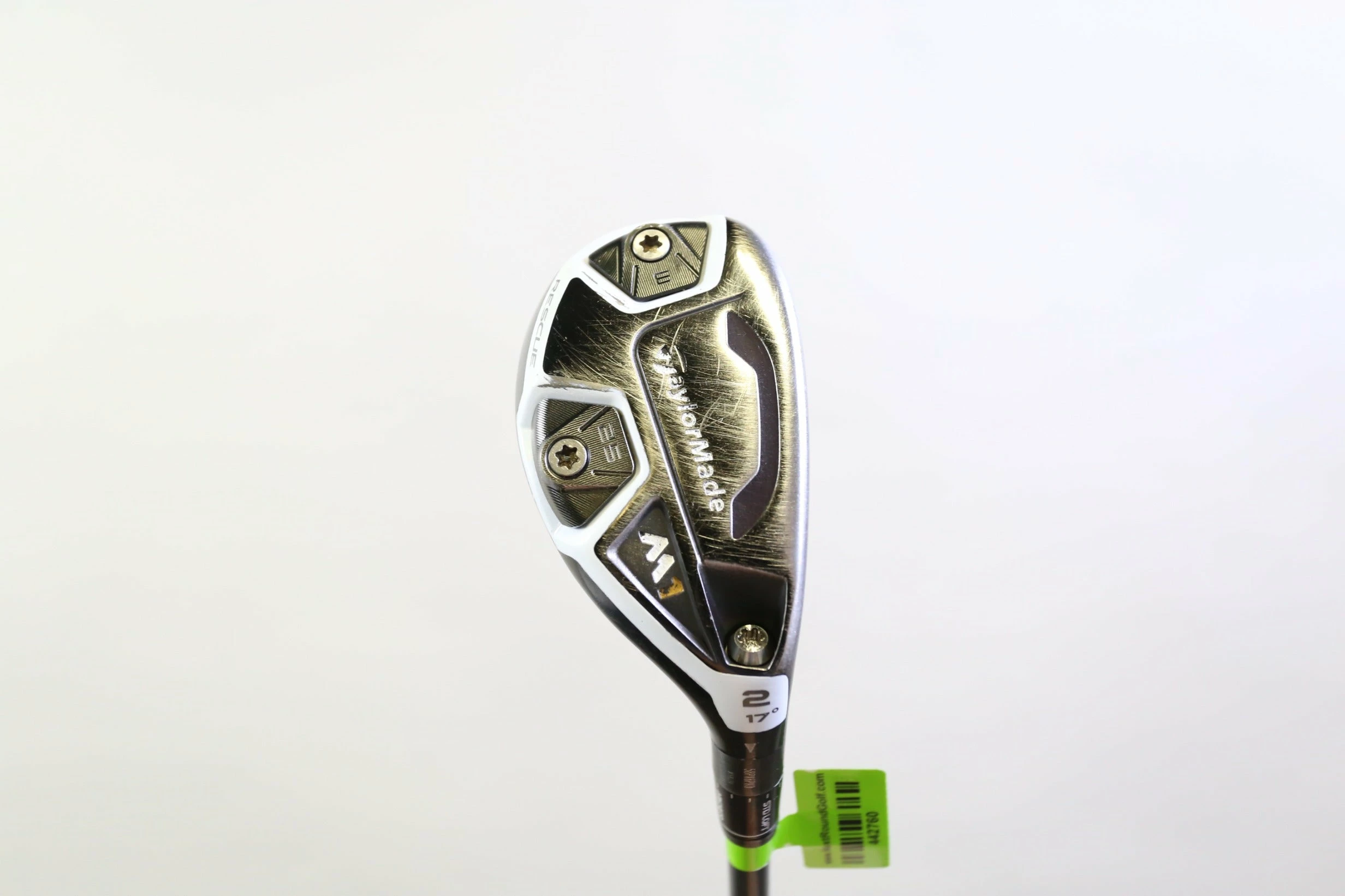 TaylorMade M1 Rescue 2 Hybrid 17* RH 41 In Graphite Shaft Stiff Flex 1 TaylorMade M1 Rescue 2 Hybrid 17* RH 41 In Graphite Shaft Stiff Flex