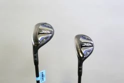 LEFTY Callaway XR 16 OS 3, 5 Hybrid Set Graphite Shaft Regular Flex