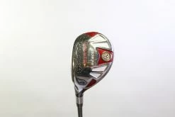 LEFTY TaylorMade Burner Rescue 4 Hybrid 22* 39.75 In Graphite Shaft Seniors Flex