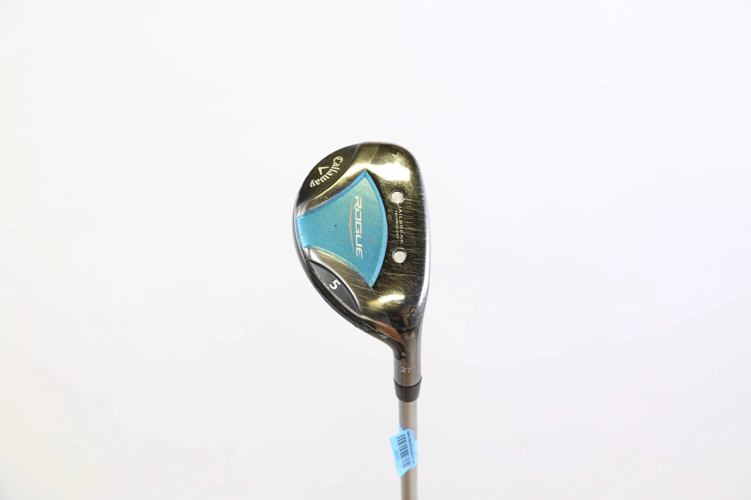 Callaway Rogue 5 Hybrid 27* RH 38.5 In Quaranta Graphite Shaft Womens Flex 1 Callaway Rogue 5 Hybrid 27* RH 38.5 In Quaranta Graphite Shaft Womens Flex