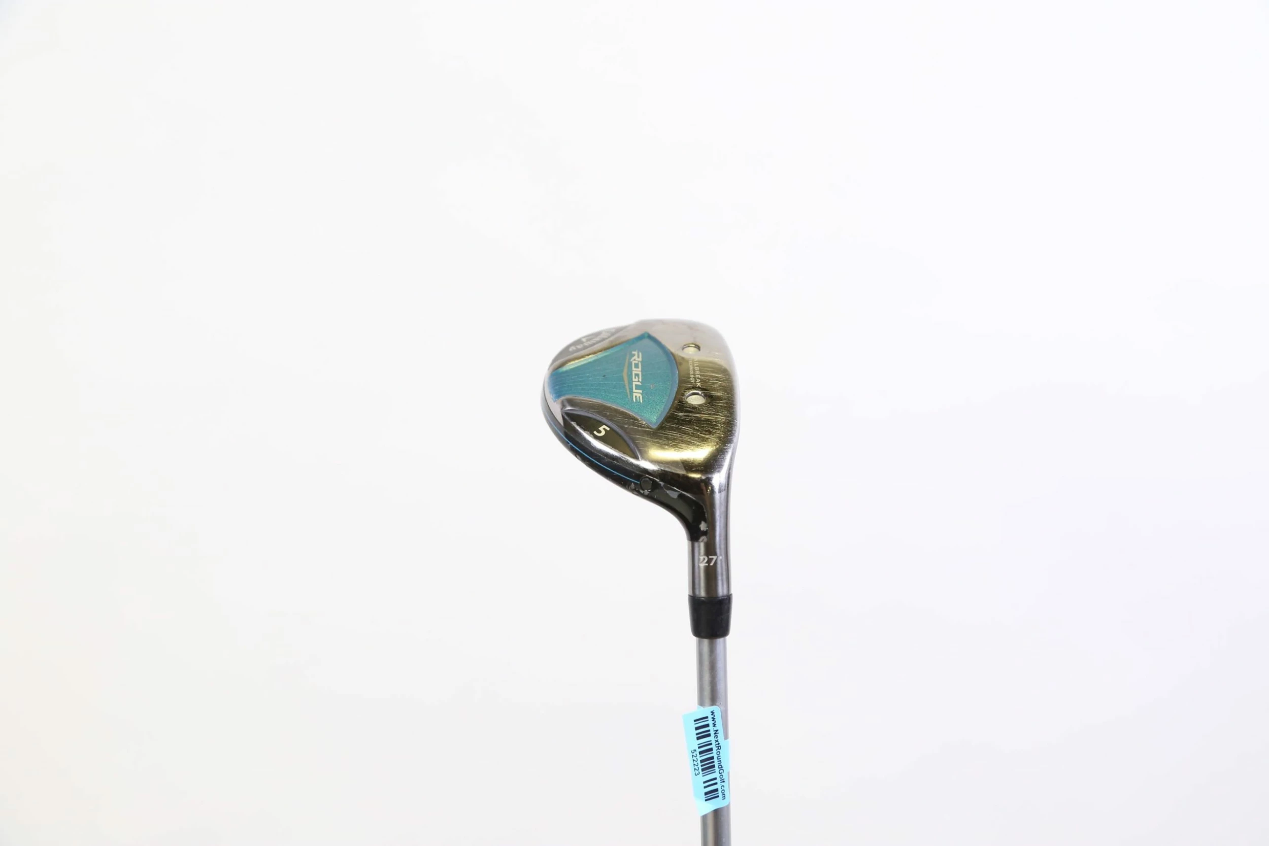Callaway Rogue 5 Hybrid 27* RH 38.5 In Quaranta Graphite Shaft Womens Flex 2 Callaway Rogue 5 Hybrid 27* RH 38.5 In Quaranta Graphite Shaft Womens Flex - Image 2