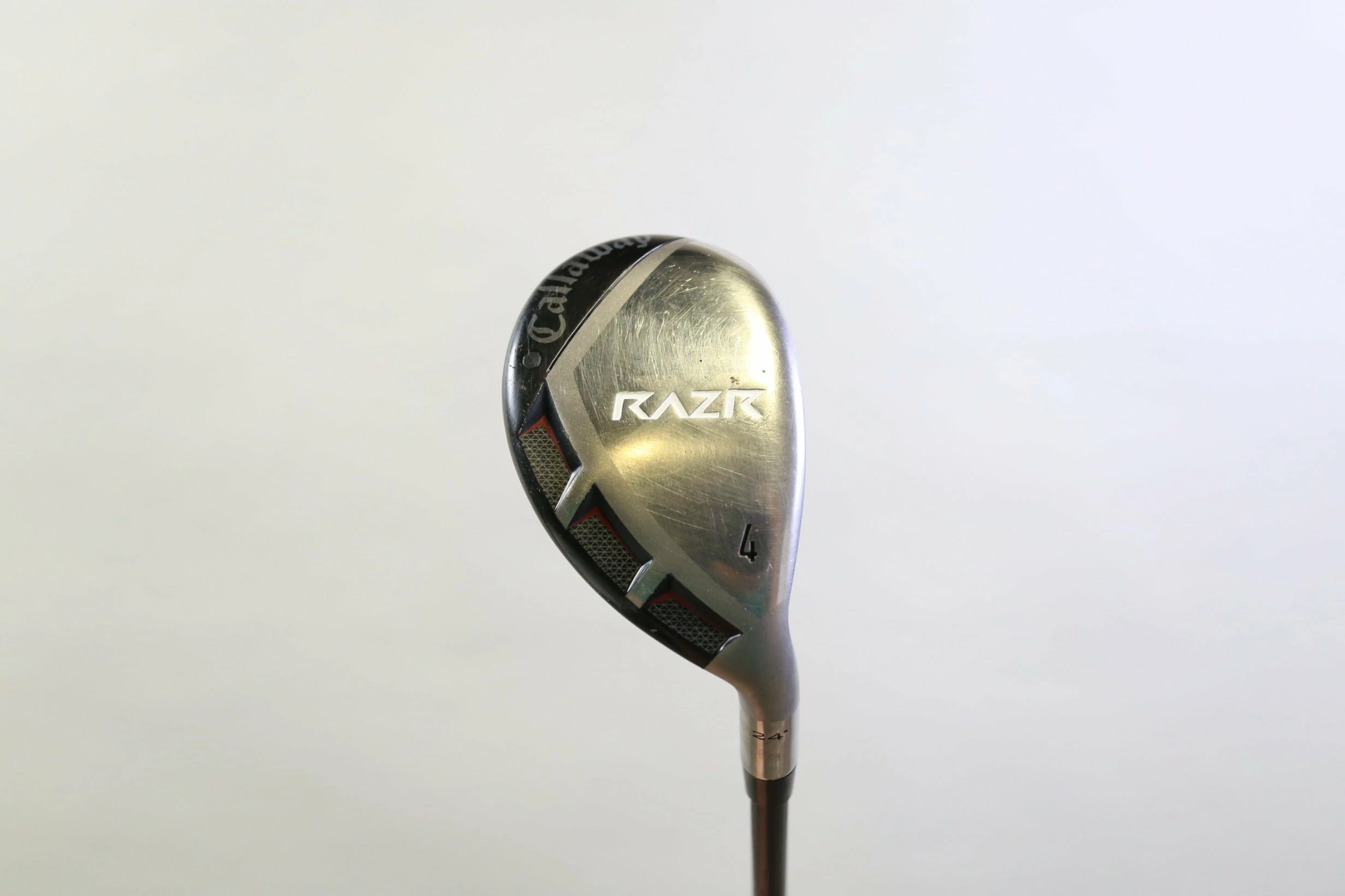 Callaway RAZR X 4 Hybrid 24* RH 39.5 In Callaway Graphite Shaft Stiff Flex 1 Callaway RAZR X 4 Hybrid 24* RH 39.5 In Callaway Graphite Shaft Stiff Flex