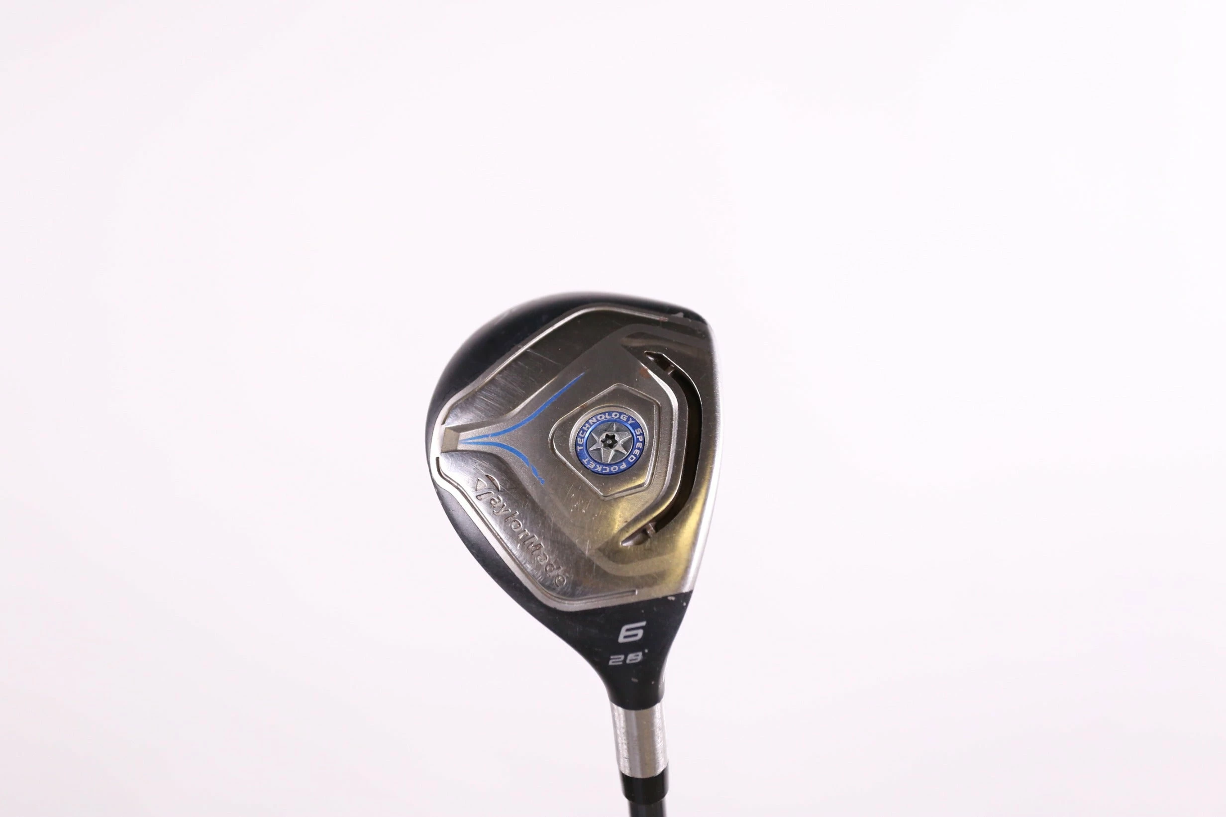 TaylorMade JetSpeed 6 Hybrid 28* RH 38.5 In Graphite Shaft Ladies Flex 1 TaylorMade JetSpeed 6 Hybrid 28* RH 38.5 In Graphite Shaft Ladies Flex