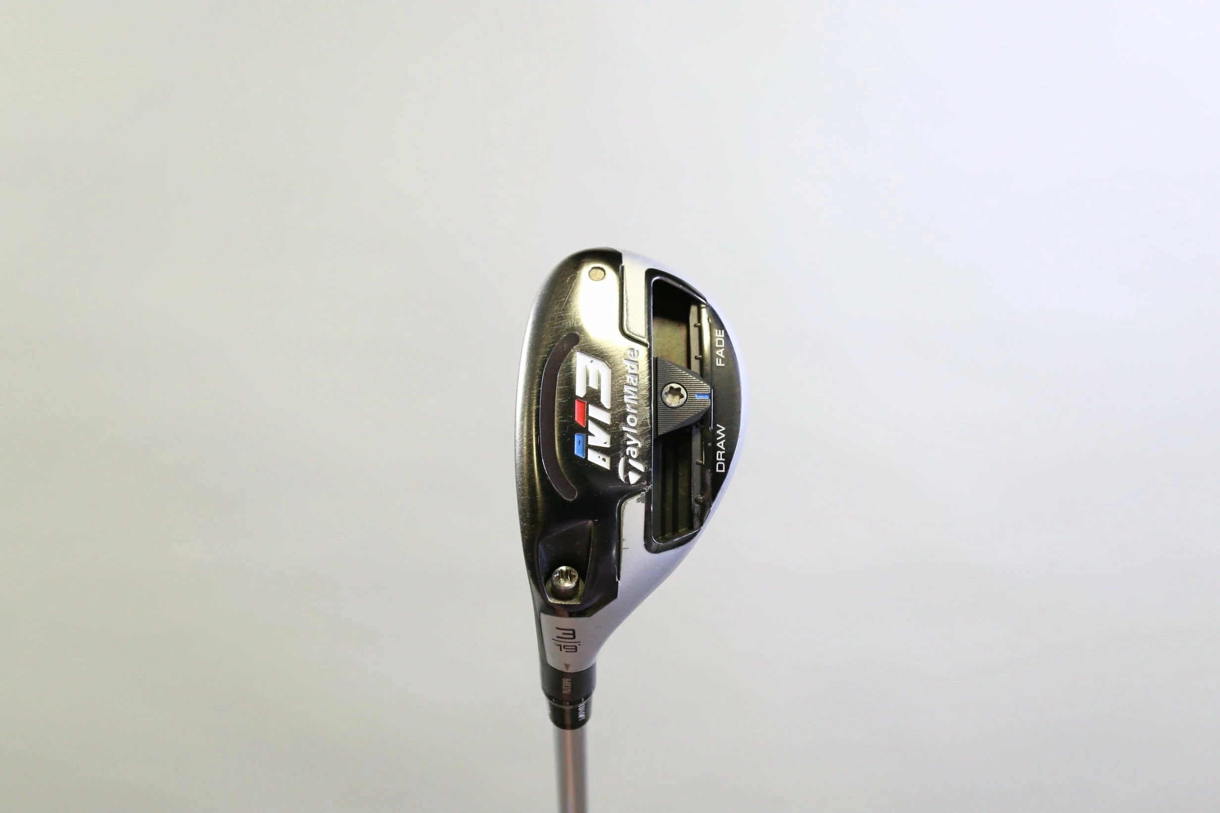 LEFTY TaylorMade M3 Rescue 3 Hybrid 19* 40 In Graphite Shaft Regular Flex 1 LEFTY TaylorMade M3 Rescue 3 Hybrid 19* 40 In Graphite Shaft Regular Flex