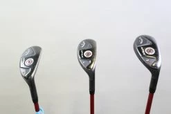 Callaway Apex 3, 4, 5 Hybrid Set RH Motore F1 Graphite Shafts Regular Flex