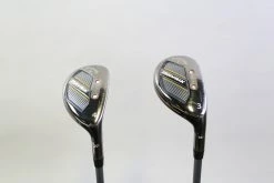 Callaway Mavrik 3, 4 Hybrid Set RH Catalyst Graphite Shafts Stiff Flex